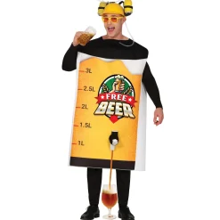 Disfraz de Cerveza Dispensadora para adulto