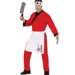 Disfraz de Chef Sushi para adulto