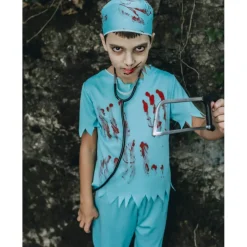 Disfraz de Cirujano Zombie para niño