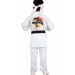 Disfraz de Cobra Kai Karateca Blanco infantil