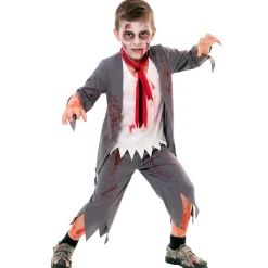 Disfraz de Colegial Zombie para niño