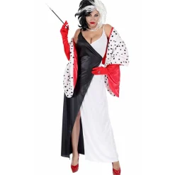 Disfraz de Cruella Maléfica para mujer