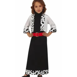 Disfraz de Cruella Villana para niña