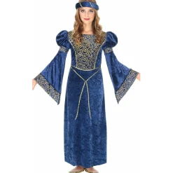 Disfraz de Dama Medieval Davinia para niña