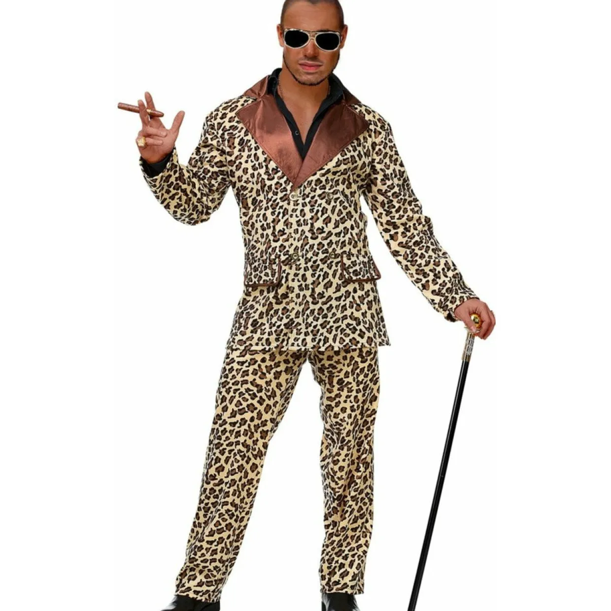 Disfraz de Dandy Leopardo para hombre