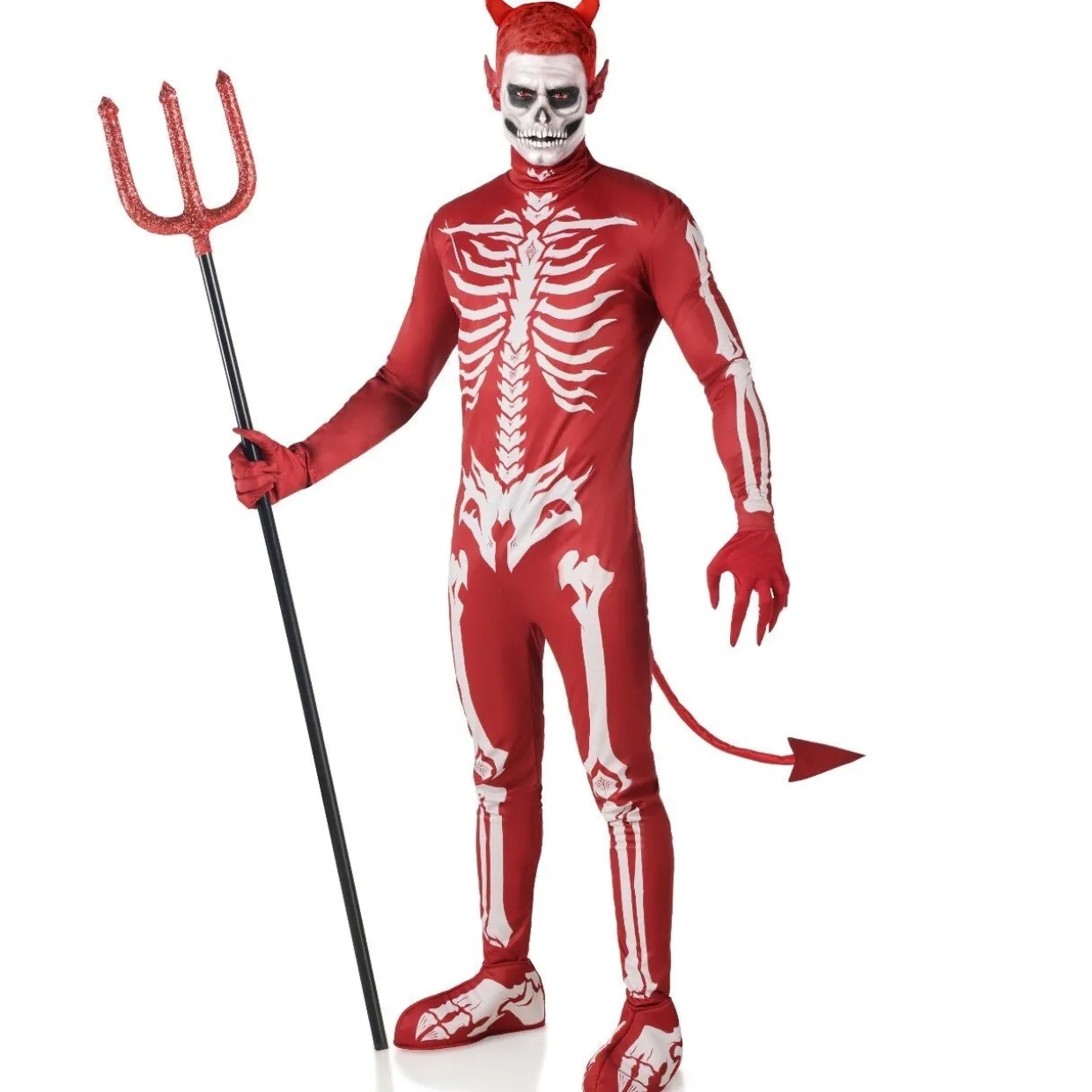 Disfraz de Diablo Esqueleto para adulto