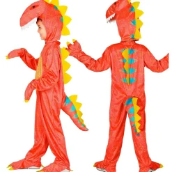 Disfraz de Dinosaurio Colorido infantil