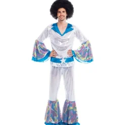 Disfraz de Disco Abba Deluxe para hombre