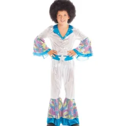 Disfraz de Disco Abba Deluxe para niño