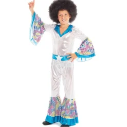 Disfraz de Disco Abba Deluxe para niño