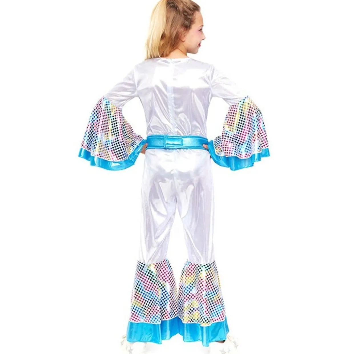 Disfraz de Disco Abba Deluxe para niña