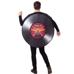 Disfraz de Disco de Vinilo para adulto