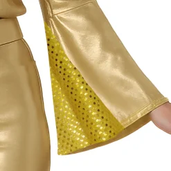 Disfraz de Disco Gold para mujer