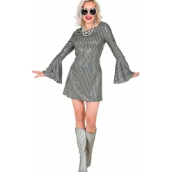 Disfraz de Disco Star Vestido para mujer