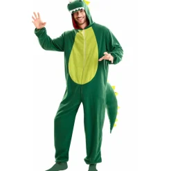 Disfraz de Dragón Verde para adulto