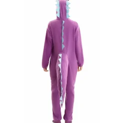 Disfraz de Dragona Lila para mujer