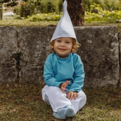 Disfraz de Duende Azul Clásico para bebe