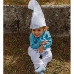 Disfraz de Duende Azul Clásico para bebe