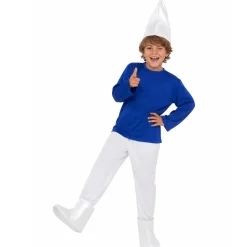 Disfraz de Duende Azul Patucos infantil