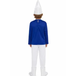 Disfraz de Duende Azul Patucos infantil