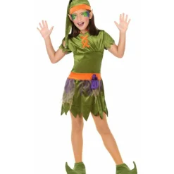 Disfraz de Duende del Bosque para niña