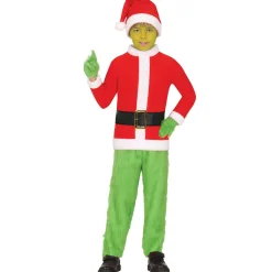 Disfraz de Duende Grinch Deluxe infantil