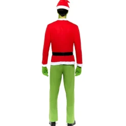 Disfraz de Duende Grinch Eco para hombre