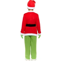 Disfraz de Duende Grinch Eco para niño