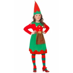Disfraz de Elfa Vestido para niña