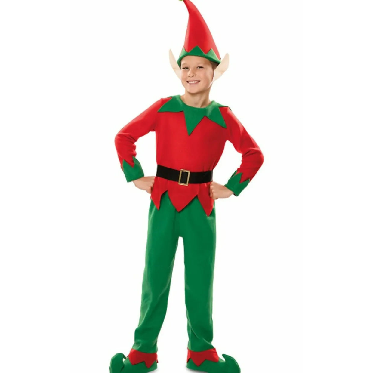 Disfraz de Elfo Noel para niño