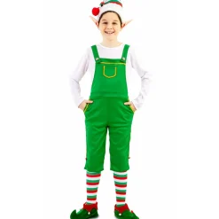 Disfraz de Elfo Peto Verde para niño