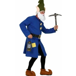 Disfraz de Enanito Azul de Blancanieves adulto