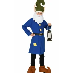 Disfraz de Enanito Azul de Blancanieves infantil