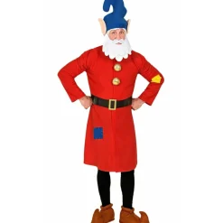 Disfraz de Enanito Rojo de Blancanieves adulto