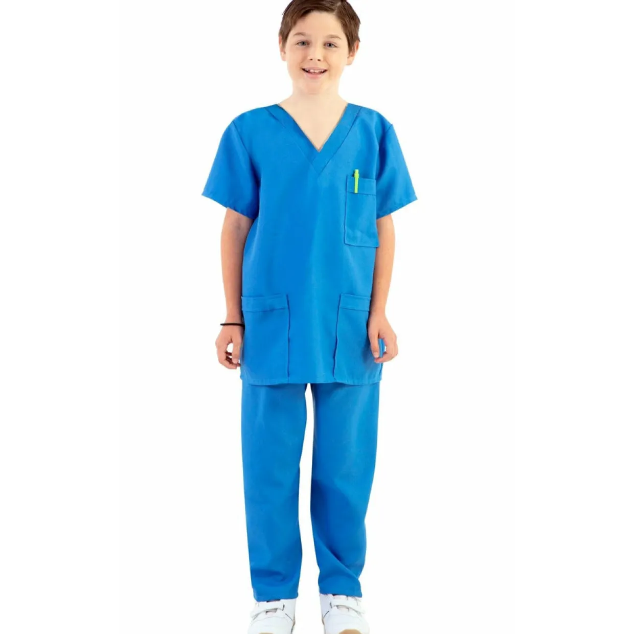 Disfraz de Enfermero Azul infantil