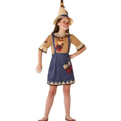 Disfraz de Espantapájaros Divertido para niña