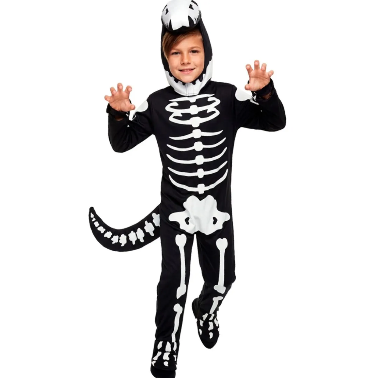 Disfraz de Esqueleto Dinosaurio infantil