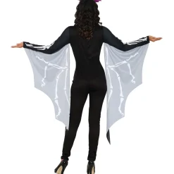 Disfraz de Esqueleto Murciélago Eco para mujer