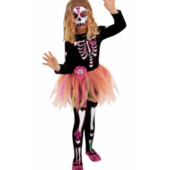 Disfraz de Esqueleto Skelita para niña