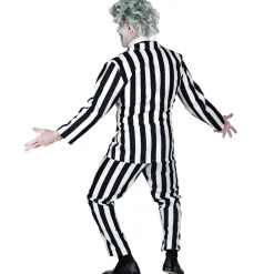 Disfraz de Fantasma Rayas Bicolor para hombre