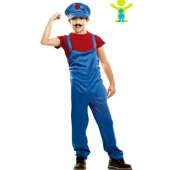 Disfraz de Fontanero Mario infantil