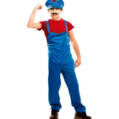 Disfraz de Fontanero Mario infantil