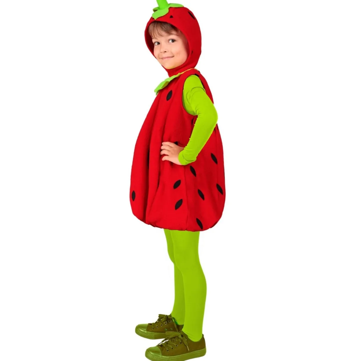 Disfraz de Fresa Regina infantil