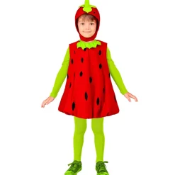 Disfraz de Fresa Regina infantil