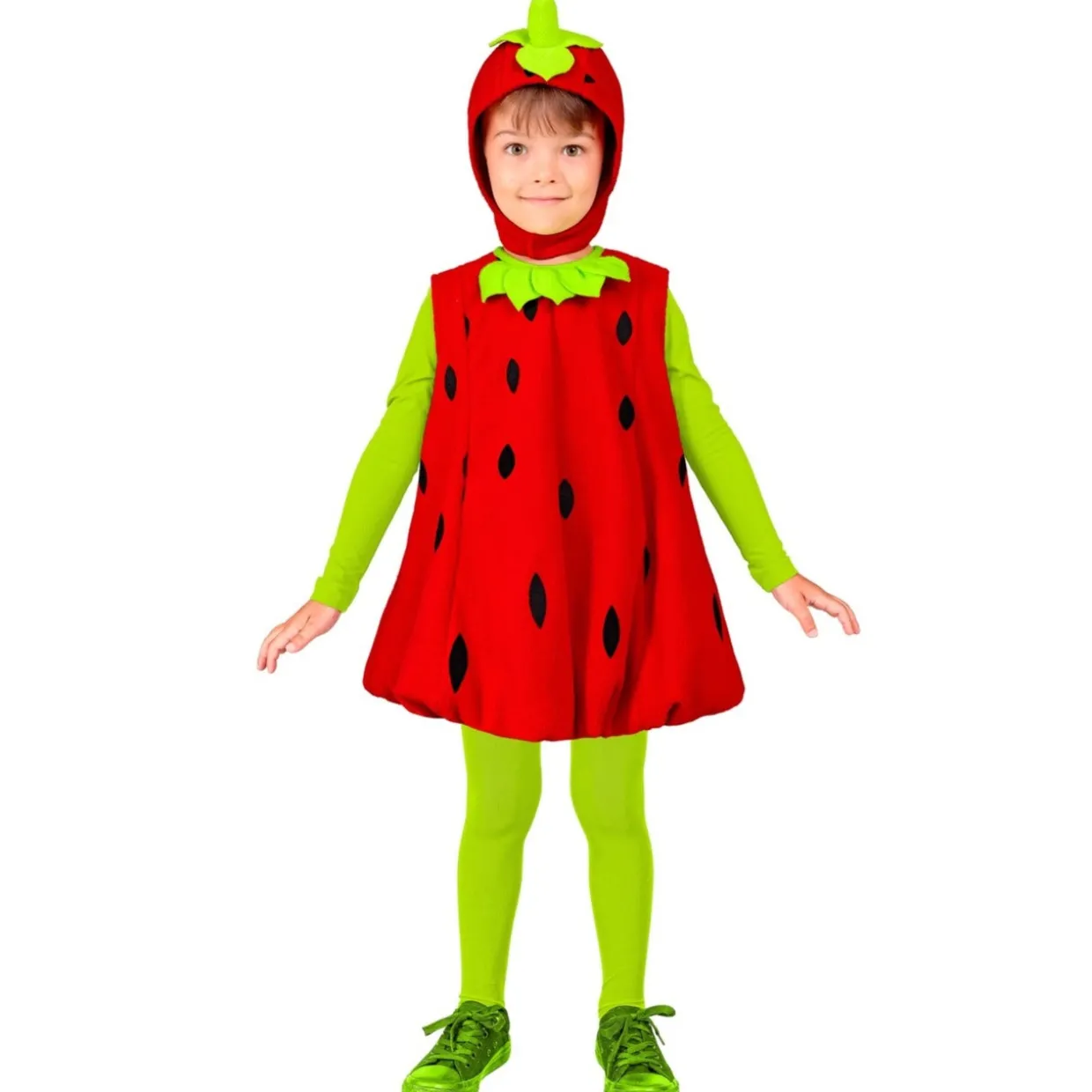 Disfraz de Fresa Regina infantil