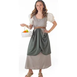 Disfraz de Frutera Medieval para mujer