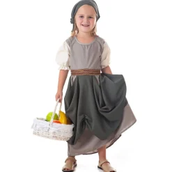 Disfraz de Frutera Medieval para niña