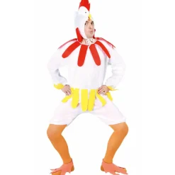 Disfraz de Gallina Blanca para adulto