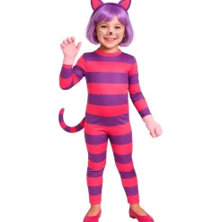 Disfraz de Gato Cheshire Bicolor infantil