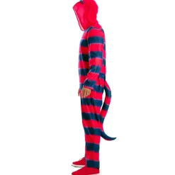 Disfraz de Gato Cheshire Rayas para adulto
